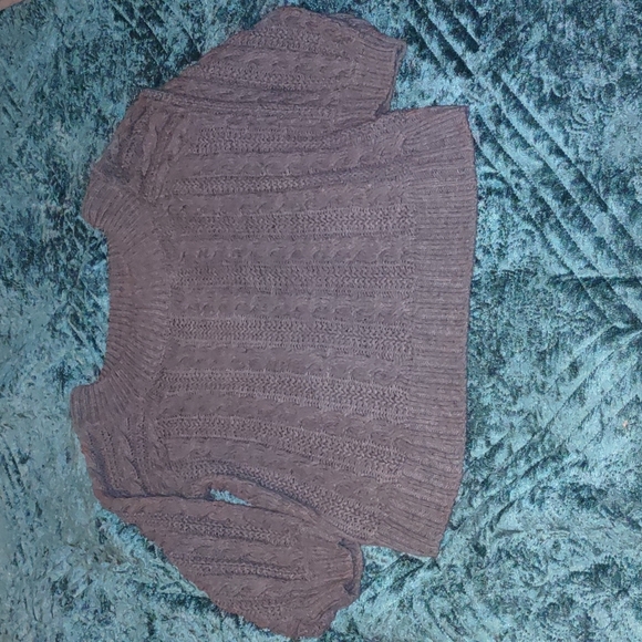 Size 2X Falls Creek cable net sweater. - Picture 1 of 3